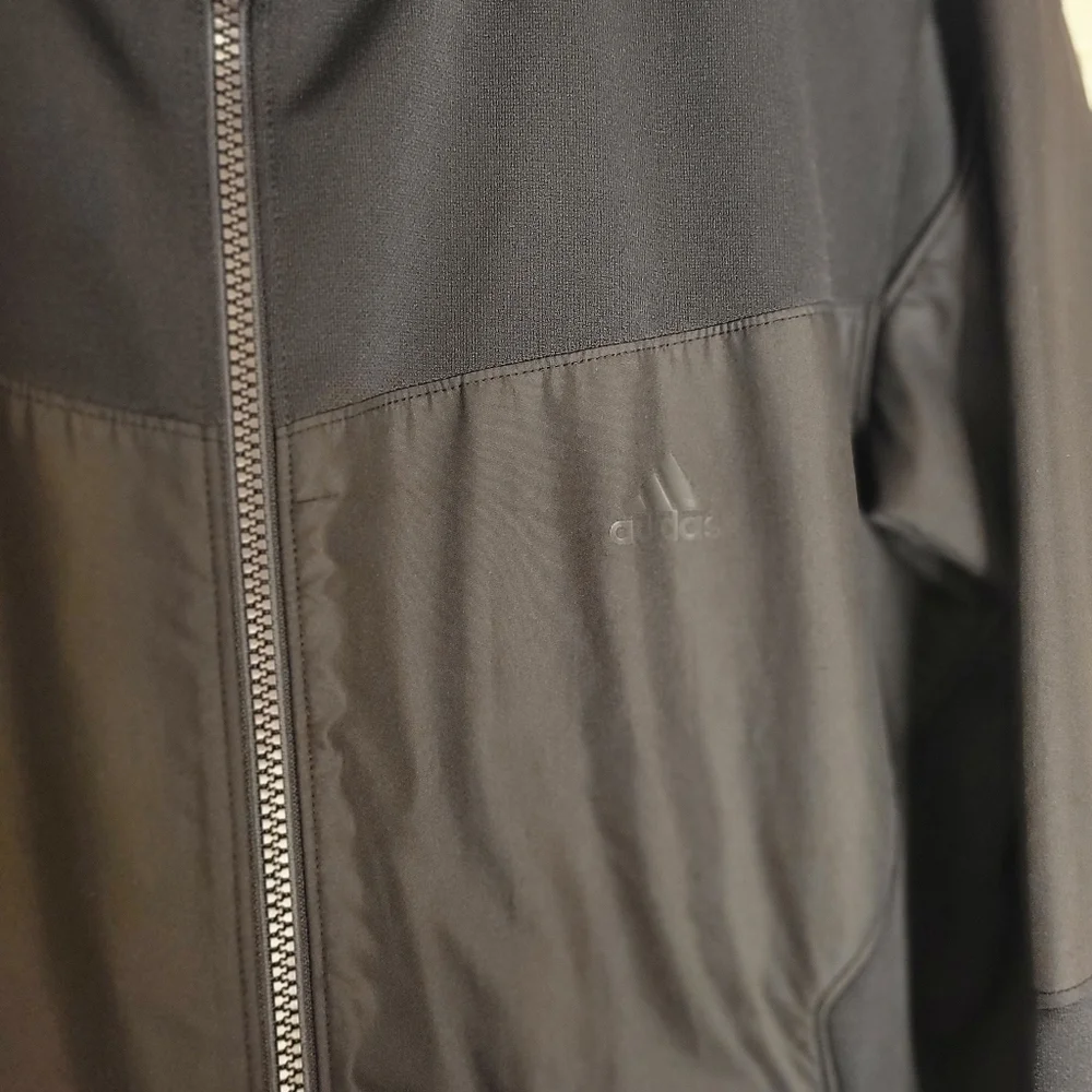 Adidas MEN'S CLIMALITE JACKET BLACK SIZE M